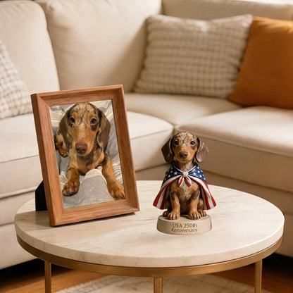 250th Anniversary - Personalized Dog Premium 3D Figurine