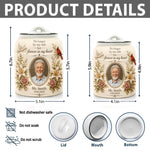 Memorial Gift, Gift for Lost of Loved Ones - Personalized Memorial Keepsake Jar