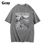 Birthday Gift - Personalized Birthday Washed T-Shirt