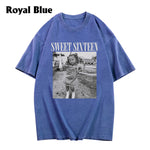 Birthday Gift - Personalized Birthday Washed T-Shirt