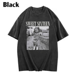 Birthday Gift - Personalized Birthday Washed T-Shirt