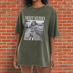 Birthday Gift - Personalized Birthday Washed T-Shirt