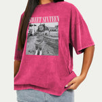 Birthday Gift - Personalized Birthday Washed T-Shirt