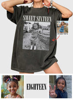 Birthday Gift - Personalized Birthday Washed T-Shirt