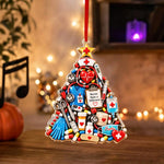 Nurse Gift Idea, Nurse Christmas Decor - Personalized Nurse Premium 3D Ornament