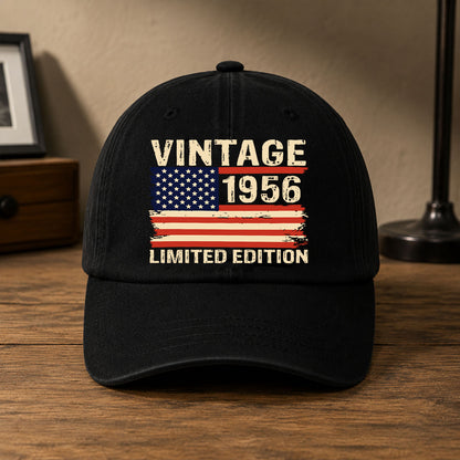 Birthday Gift - Personalized Birthday Embroidered Classic Cap
