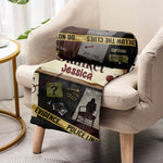 This Is My Watching True Crime Blanket - Personalized True Crime Blanket