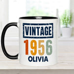 Birthday Gift - Personalized Birthday Accent Mug
