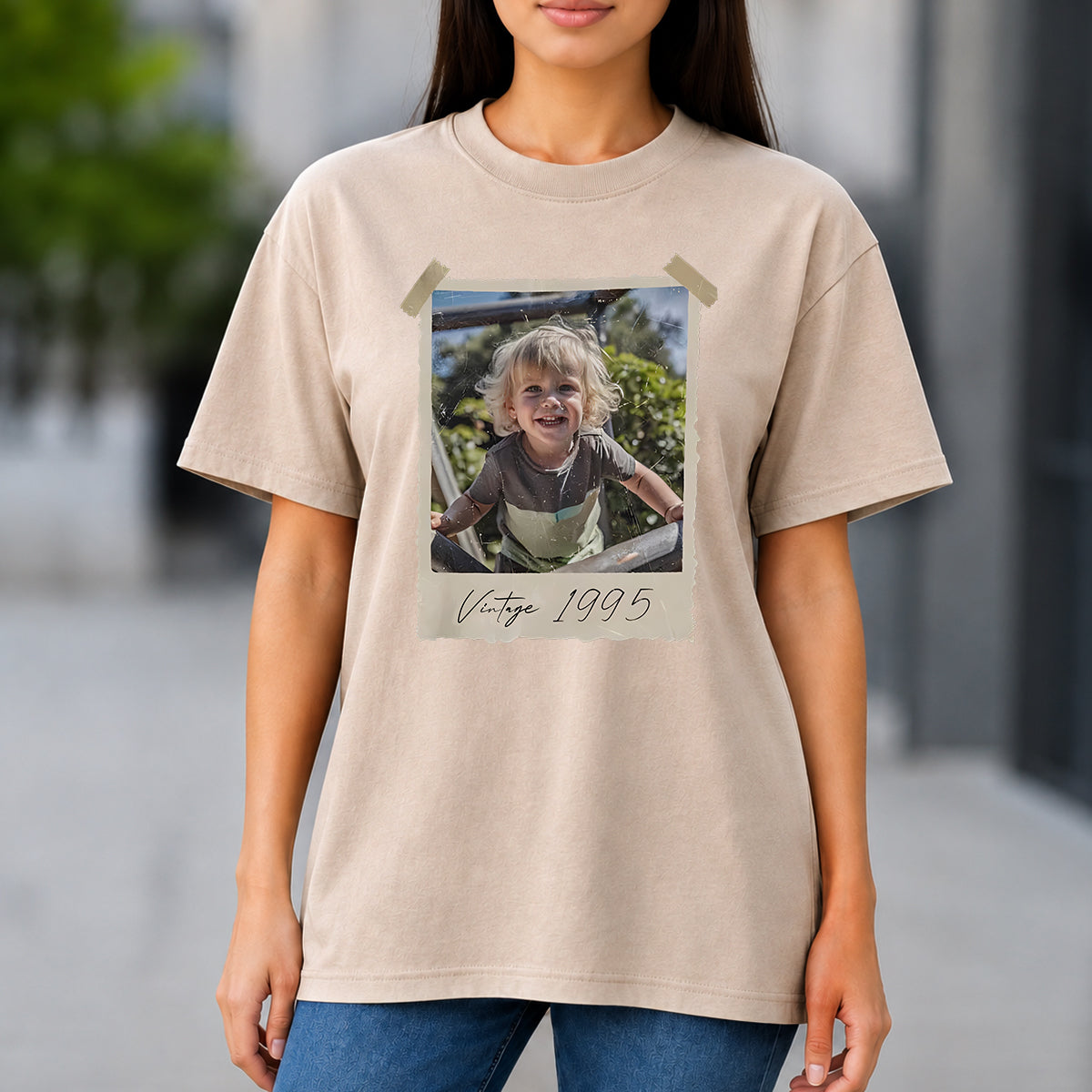 Birthday Gift - Personalized Birthday Washed T-Shirt