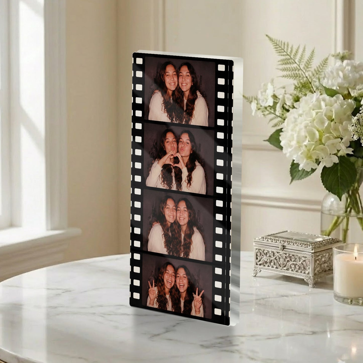 Birthday Gift Idea - Personalized Birthday 2-Side Printed Acrylic Plaque
