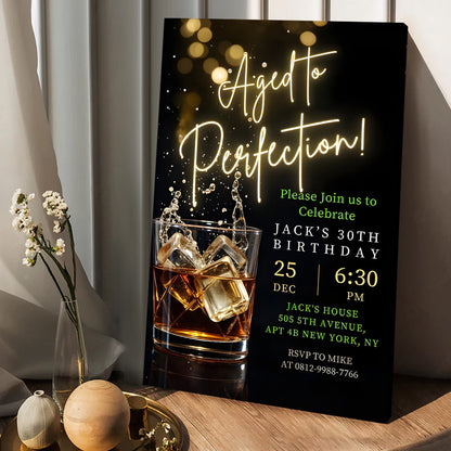 Happy Birthday - Personalized Birthday Canvas And Poster