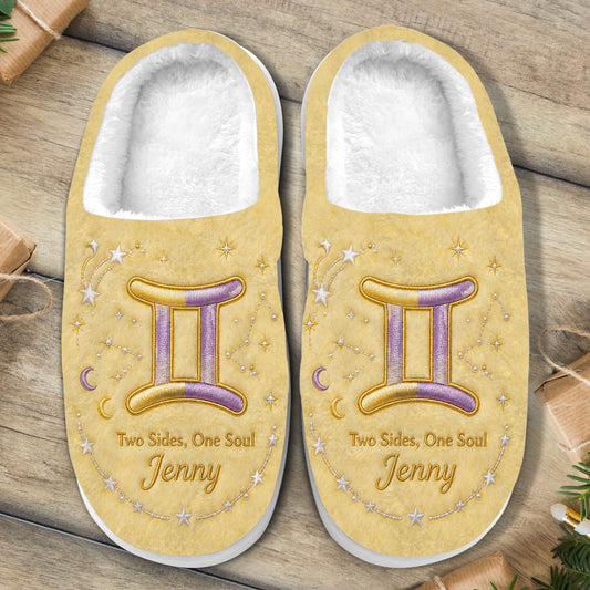 Born To Lead - Personalized Horoscope Slippers