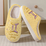 Born To Lead - Personalized Horoscope Slippers