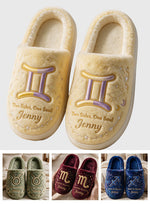 Born To Lead - Personalized Horoscope Slippers