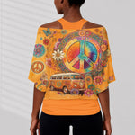 Hippie Souls - Personalized Hippie Off-Shoulder Top Set