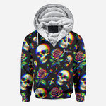 Skulls And Roses - Personalized Skull All Over Shirt