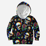 Skulls And Roses - Personalized Skull All Over Shirt