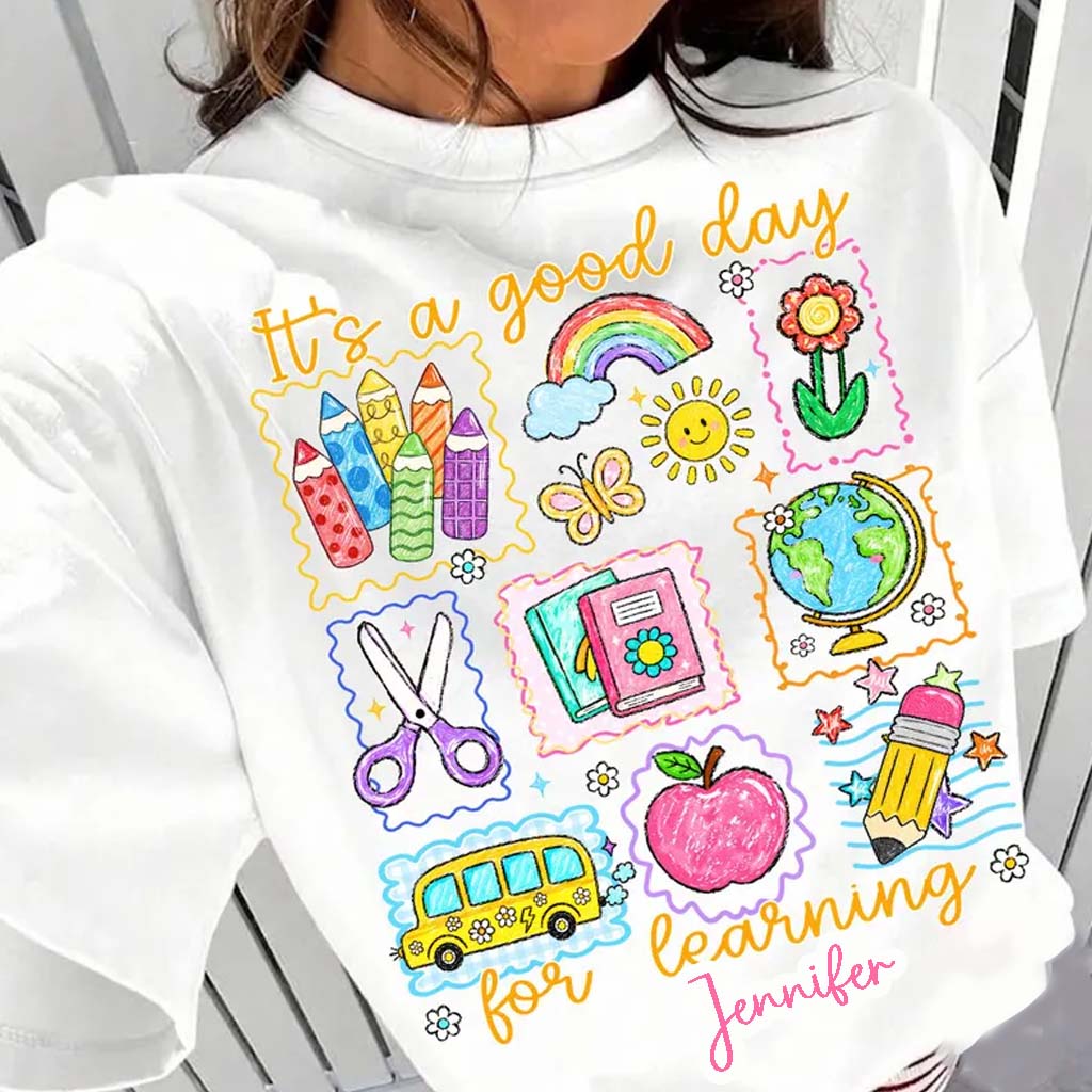Back To School, Teacher Gift Idea - Personalized Teacher T-shirt And Hoodie