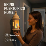 【Sound Lamp】 BORILUME Coquí Wall Lamp With LED Light For Puerto Rican Bedroom Office Decor, Christmas Gift Ideas