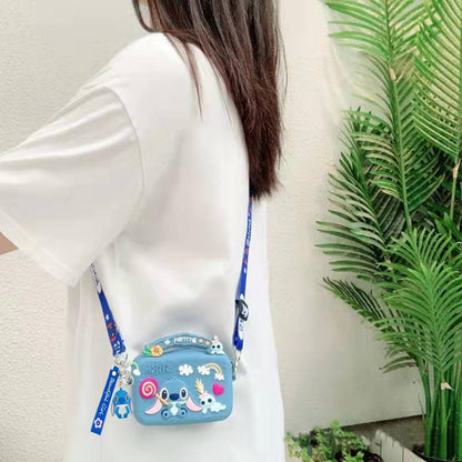 Stitch Mini Crossbody Bag – Cute Silicone Handbag/Shoulder Purse