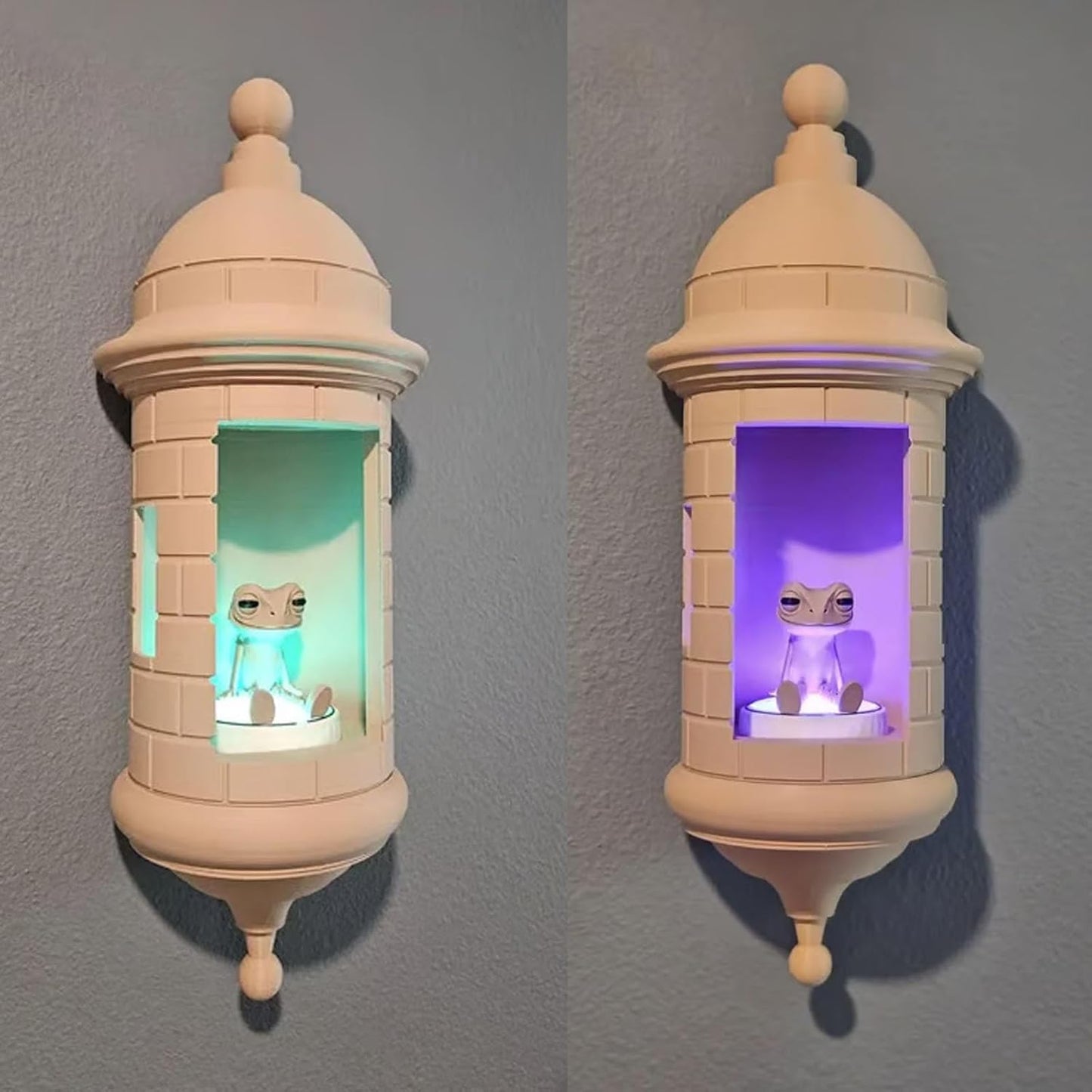 【Sound Lamp】 BORILUME Coquí Wall Lamp With LED Light For Puerto Rican Bedroom Office Decor, Christmas Gift Ideas