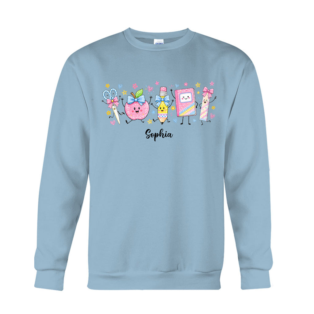 Back To School, Teacher Gift Idea - Personalized Teacher T-shirt And Hoodie