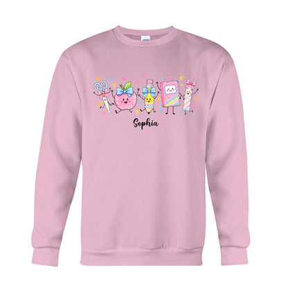 Back To School, Teacher Gift Idea - Personalized Teacher T-shirt And Hoodie
