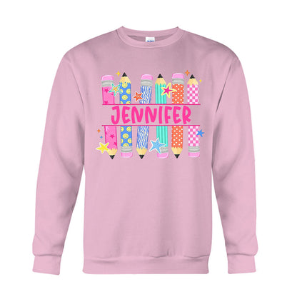 Back To School, Teacher Gift Idea - Personalized Teacher T-shirt And Hoodie