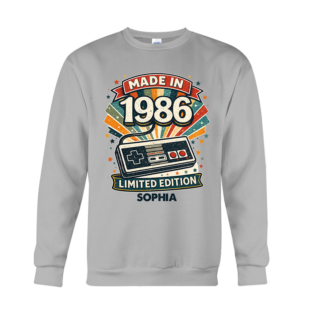 Birthday Gift - Personalized Birthday T-shirt And Hoodie