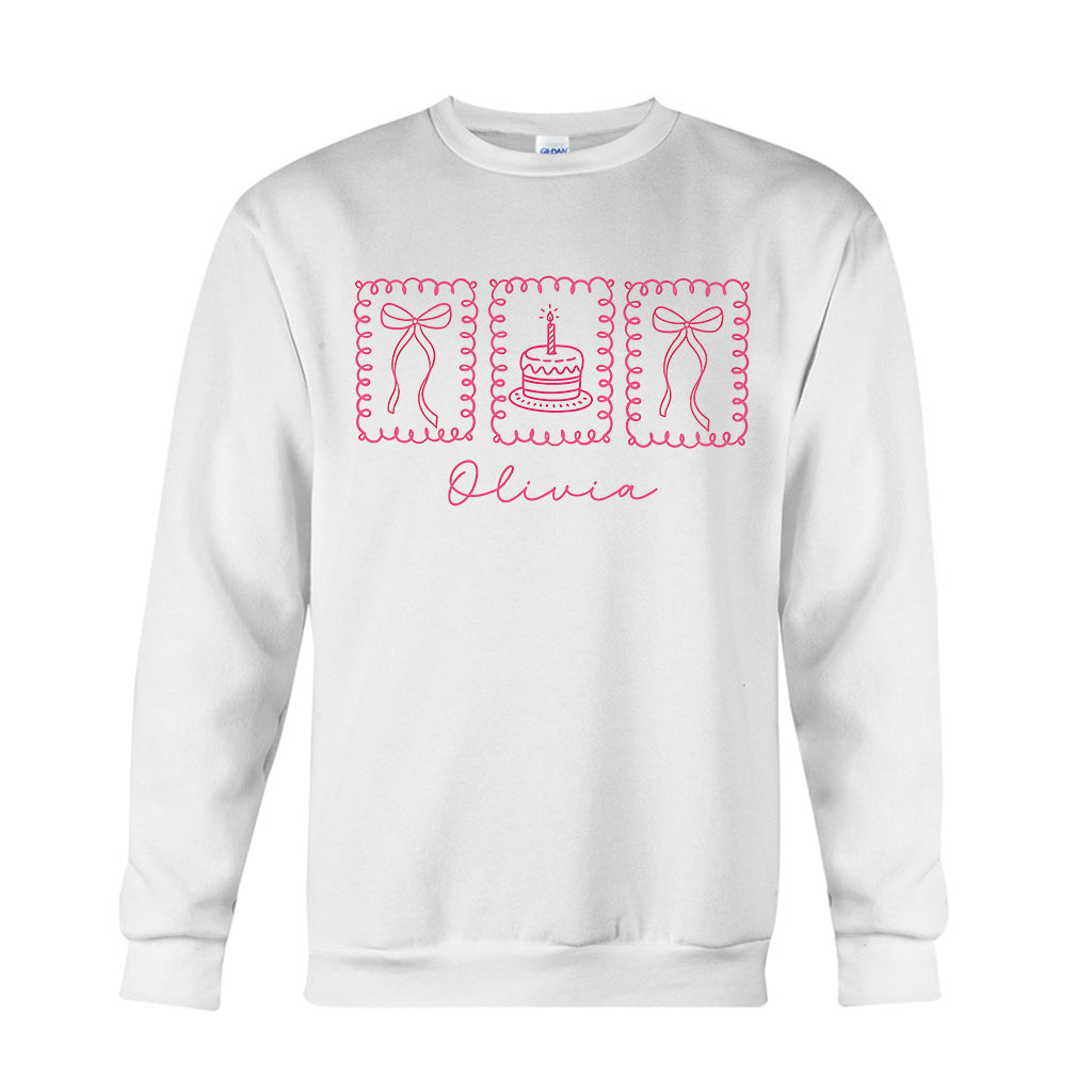 Birthday Gift Idea - Personalized Birthday T-shirt And Hoodie
