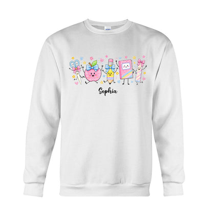 Back To School, Teacher Gift Idea - Personalized Teacher T-shirt And Hoodie