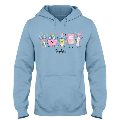 Back To School, Teacher Gift Idea - Personalized Teacher T-shirt And Hoodie