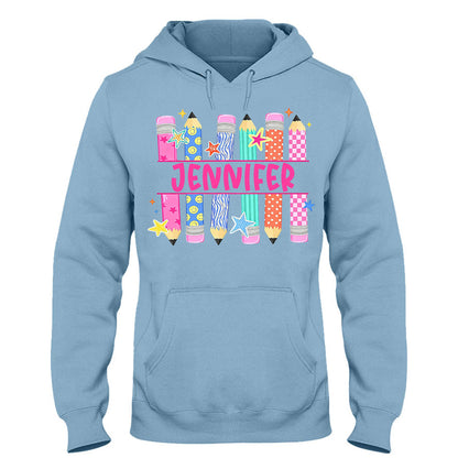 Back To School, Teacher Gift Idea - Personalized Teacher T-shirt And Hoodie