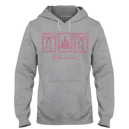 Birthday Gift Idea - Personalized Birthday T-shirt And Hoodie