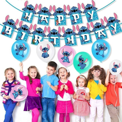 Stitch Birthday Party Kit – 103PCS Complete Decor Set