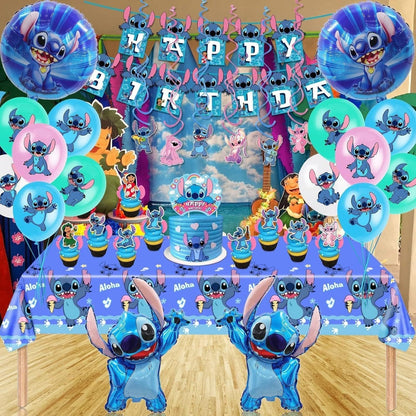 Stitch Birthday Party Kit – 103PCS Complete Decor Set