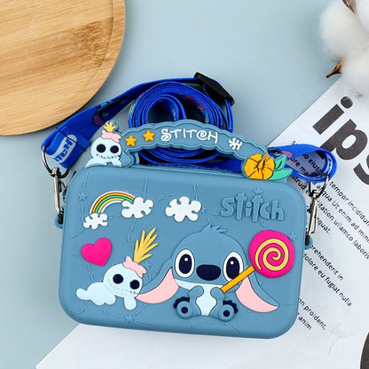 Stitch Mini Crossbody Bag – Cute Silicone Handbag/Shoulder Purse