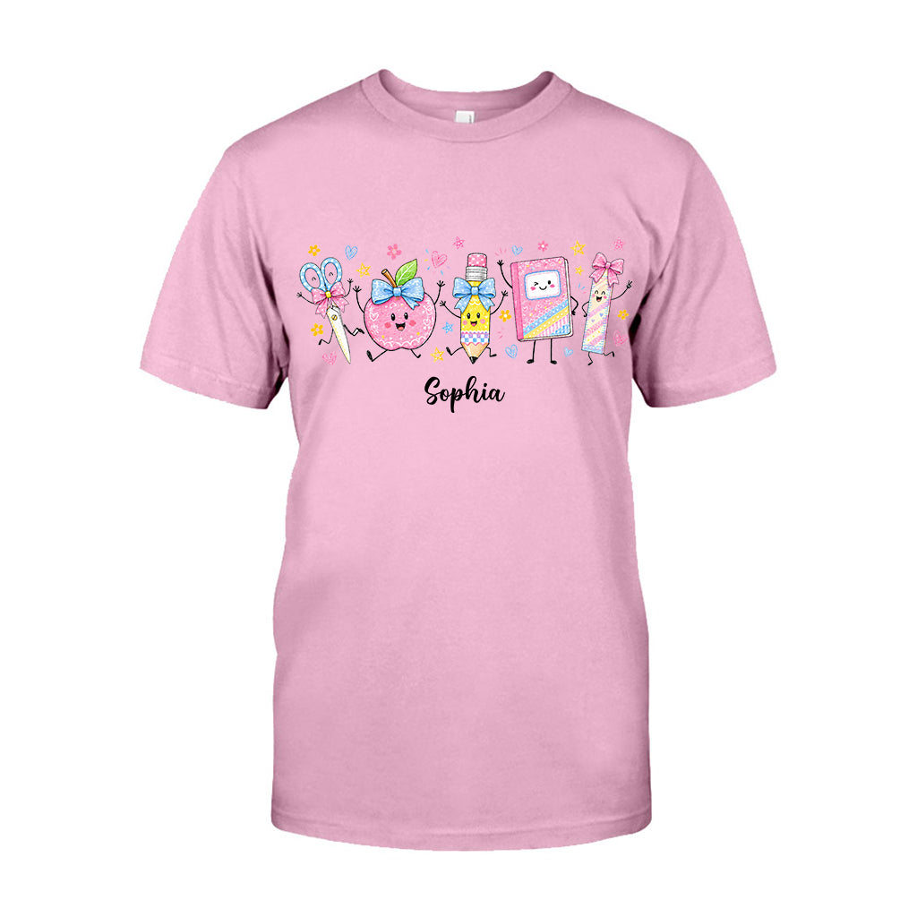 Back To School, Teacher Gift Idea - Personalized Teacher T-shirt And Hoodie