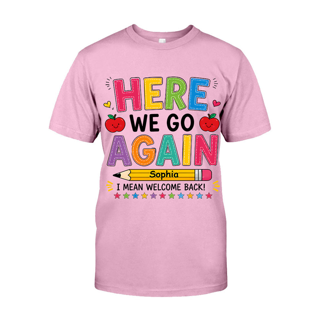 Back To School, Teacher Gift Idea - Personalized Teacher T-shirt And Hoodie