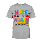 Back To School, Teacher Gift Idea - Personalized Teacher T-shirt And Hoodie