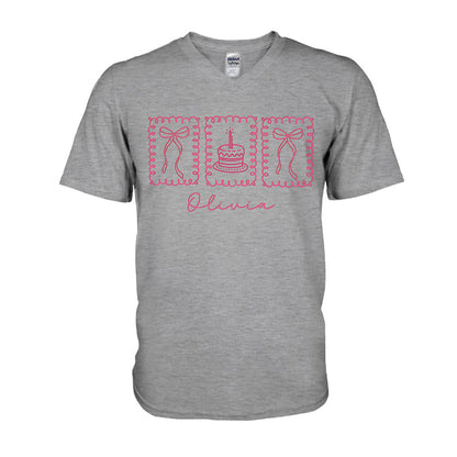 Birthday Gift Idea - Personalized Birthday T-shirt And Hoodie