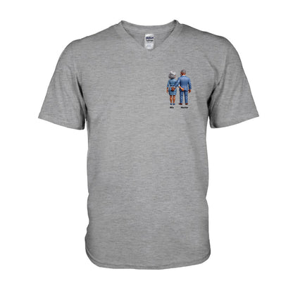 Annoying Each Other - Personalized Couple T-shirt And Hoodie