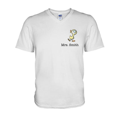 Back To School - Personalized Teacher T-shirt And Hoodie