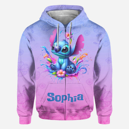 Blue Ohana - Personalized Ohana All Over Shirt