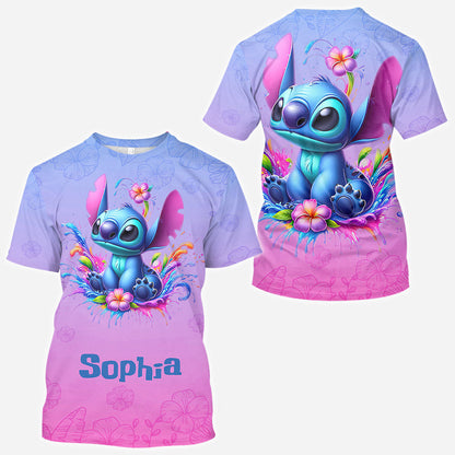 Blue Ohana - Personalized Ohana All Over Shirt