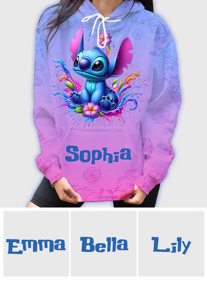 Blue Ohana - Personalized Ohana All Over Shirt