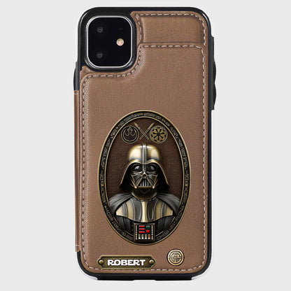 The Force - Personalized The Force Wallet Phone Case