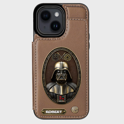 The Force - Personalized The Force Wallet Phone Case