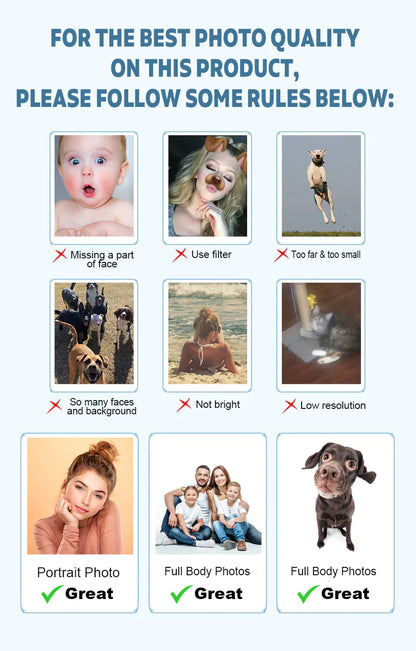 Funny Monster Couple - Personalized Couple Ornament